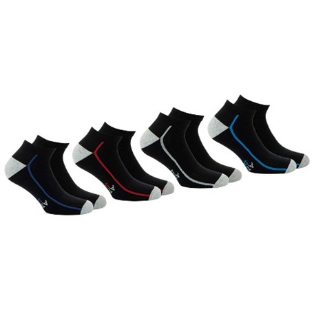 PACK OF 4 PAIRS OF ATHENA SHORT SPORTS SOCKS
